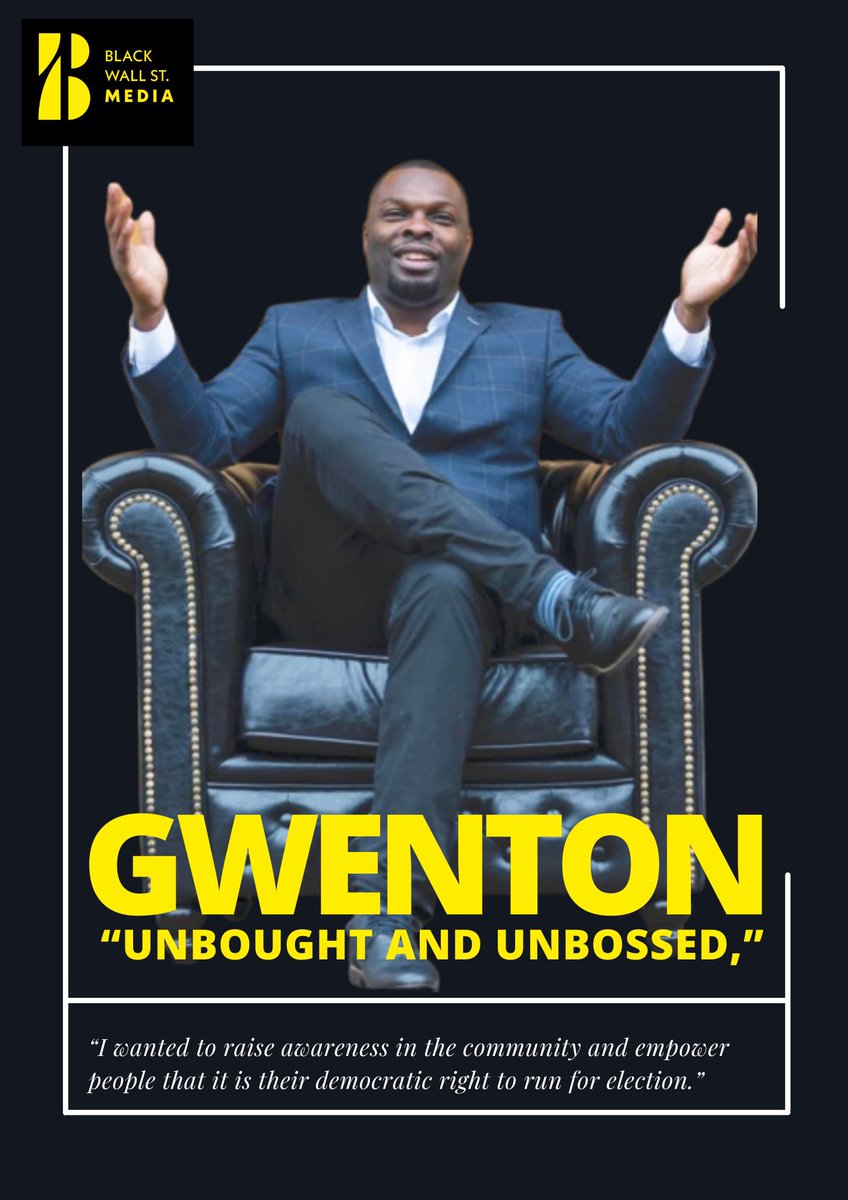 “I wanted to raise awareness in the community and empower people that it is their democratic right to run for election.”

Read more…
blackwallst.media/the-gwenton-sh…