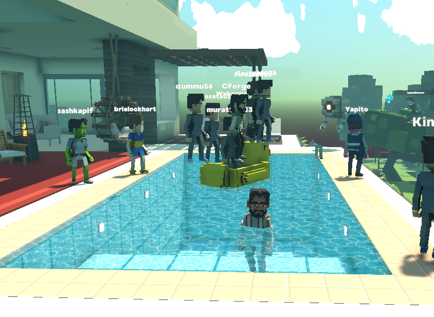 deewatcher888's tweet photo. @TheSandboxGame Only one in the water https://t.co/4aJRGwRya6