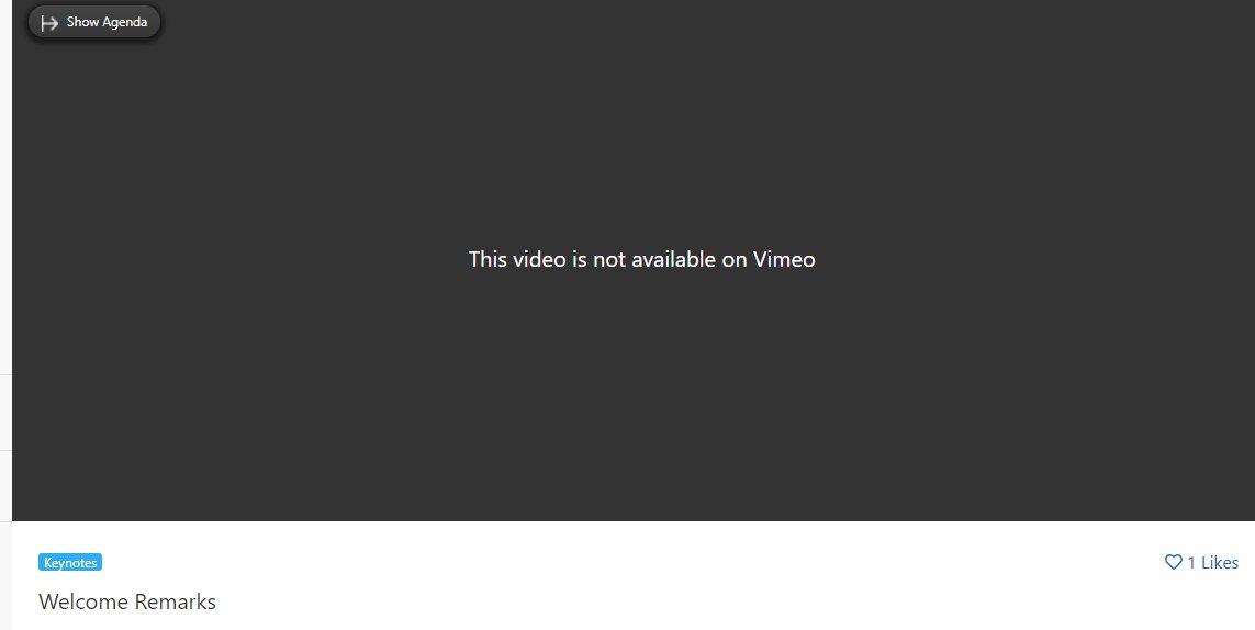 lainiw's tweet photo. @WinTechSeries the livestream doesn't seem to be working for the Women of Silicon Valley 2022 conference, has the keynote started? https://t.co/GqXcZaVhEd