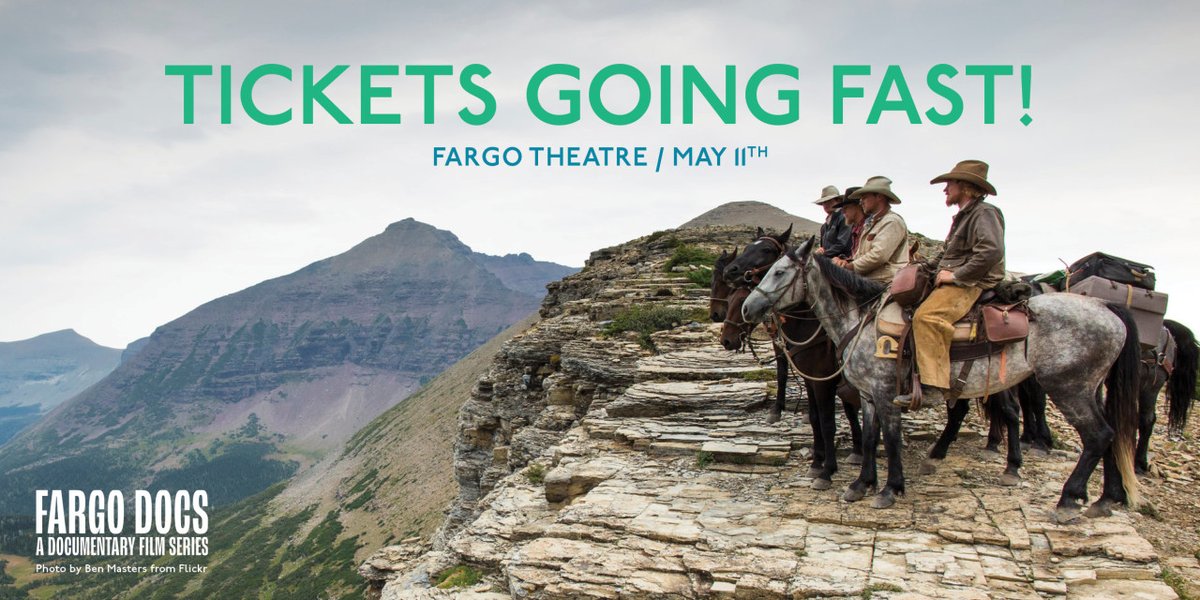 fargodocs's tweet photo. Tickets are going fast for tomorrow's film! Make sure you get your ticket ahead of time and secure your cozy seat for May's #fargodocs film. There'll be popcorn and cowboys, what more could you ask for? 🐴
Get your tickets → https://t.co/RD8RuNK7Un https://t.co/MiFPvPUxcm