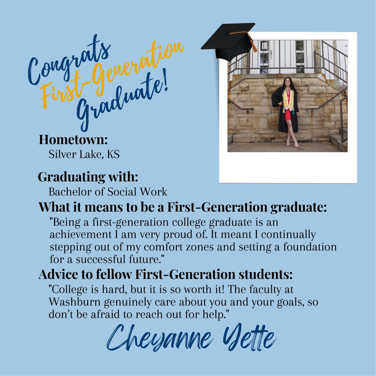WeAreF1rst's tweet image. Congrats to these awesome students on their incredible accomplishment of graduating! Help us cheer them on for being First-Generation Graduates!🥳🎉🎓 #firstgenproud #firstgengraduates