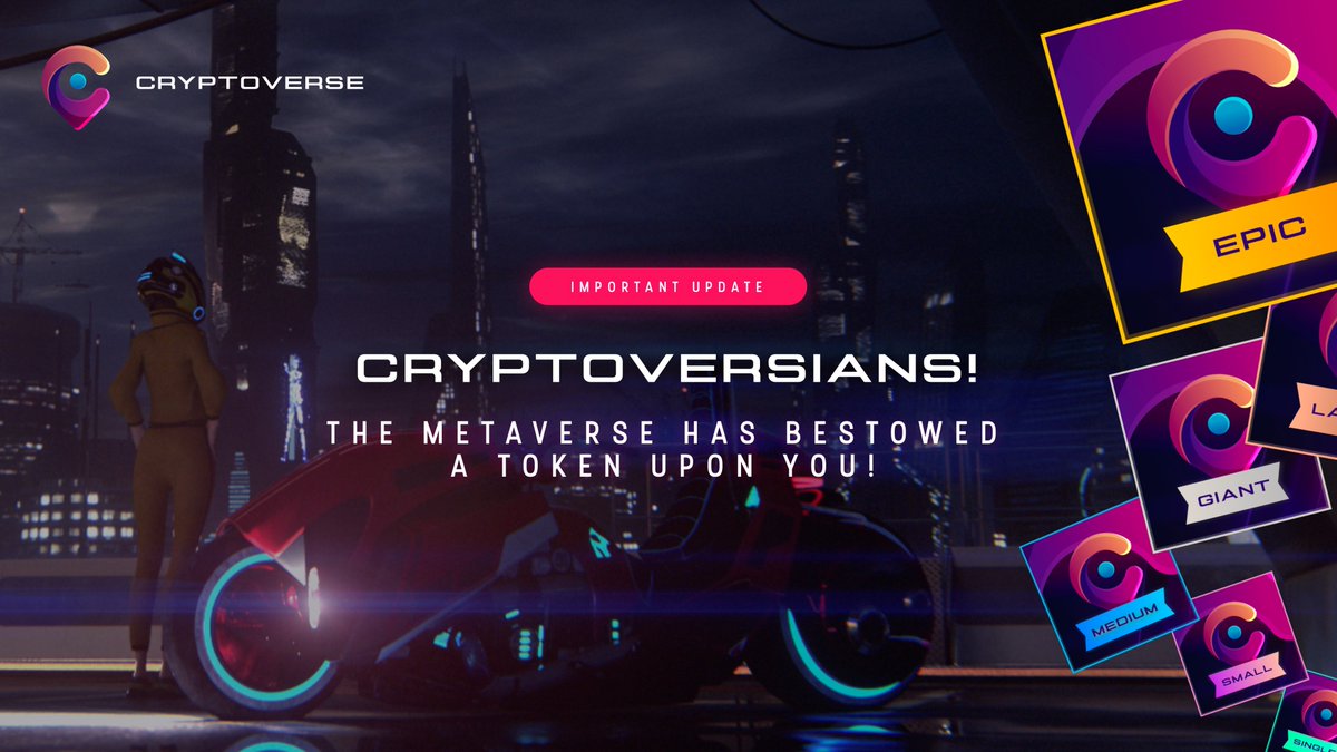 PentagonChain's tweet photo. ✅| LAND Claim Tokens! 

Cryptoverse is ecstatic to announce that all ERC-20 LAND claim tokens have been distributed! 

Highlights include:
🌟| LAND minting information
💢| Contract addresses 
🪐| Next steps!

Read all the details ⤵️
https://t.co/HkIoL7VY1b https://t.co/GRF4pXFZ4v