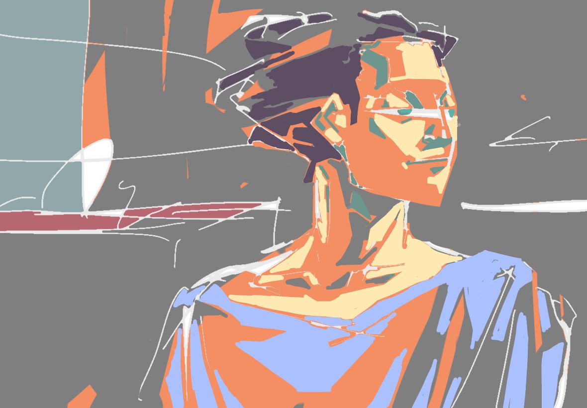 おやすみ
#イラスト
＃絵描きさんと繋がりたい