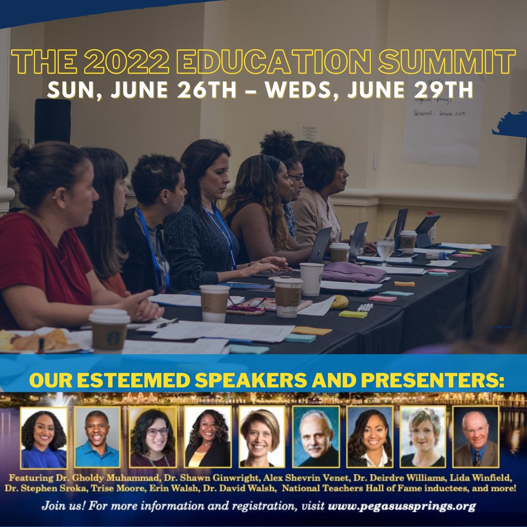 pegasus_springs's tweet photo. Together,  we will reflect collaboratively on what we’ve learned, explore the next steps for an even better future, and celebrate educators across the country. Join us in @WaltDisneyWorld:  https://t.co/rUgLAOvRb0 #edsummit #teachertwitter https://t.co/nUEodSm4tV