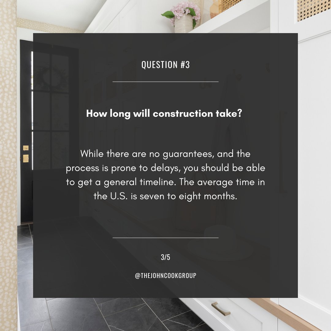 lookwithcook's tweet photo. You’ve got your eye on a location and neighborhood that is PERFECT for your family. Your only hangup? The homes are still under construction. No problem! Turn that hangup into a “Heck ya!” with a few questions to ask before buying new construction: ⁣ https://t.co/Gene4sOrDh