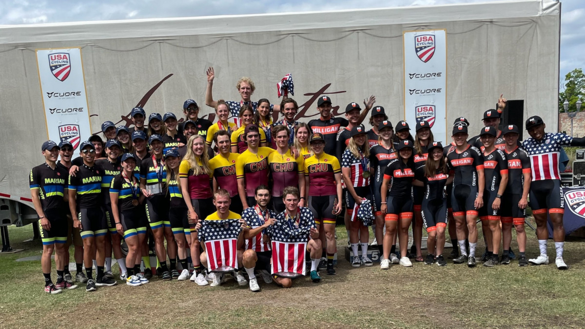 Race Report @MarianCycling: Cycling Knights Finish Second at Collegiate Road National Championships - muknights.com/article/8911