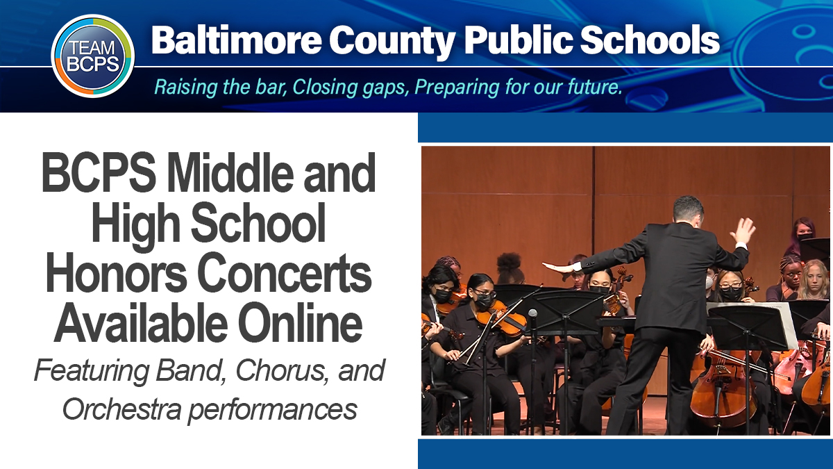 🎼 On March 26, 377 students from 19 middle schools and 20 high schools across the county performed in the annual #TeamBCPS All-County Honors concerts. The concerts are now available to view online. Middle School ➡ youtube.com/watch?v=rg2tvL… High School ➡ youtube.com/watch?v=2kTwBq…