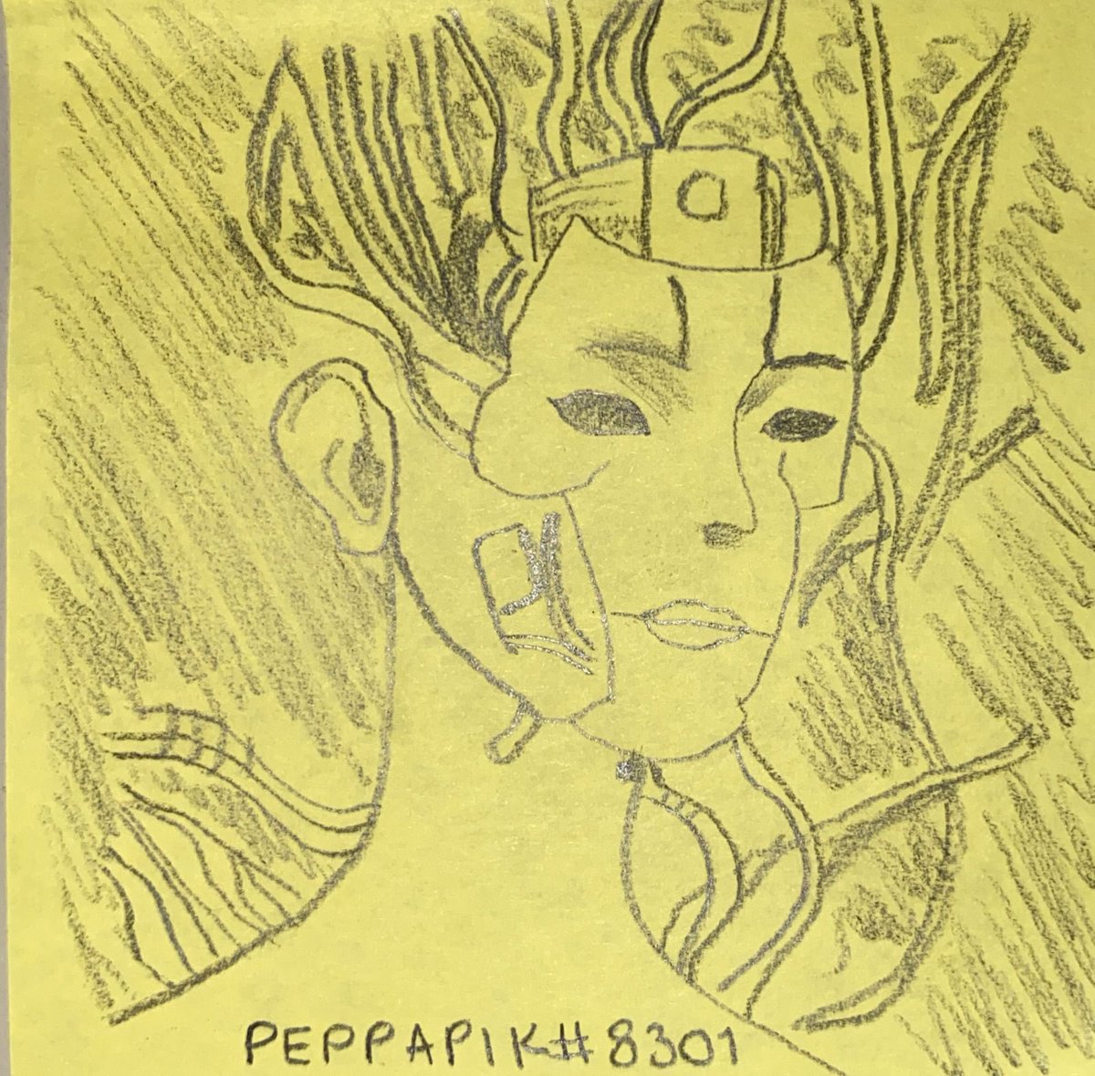 PEPPAPIK69's tweet photo. Hello everyone, here is a little drawing I did of @NaimitsuAI, hope y’all like it. #NaimitsuAI https://t.co/0Zp9rSm7WM