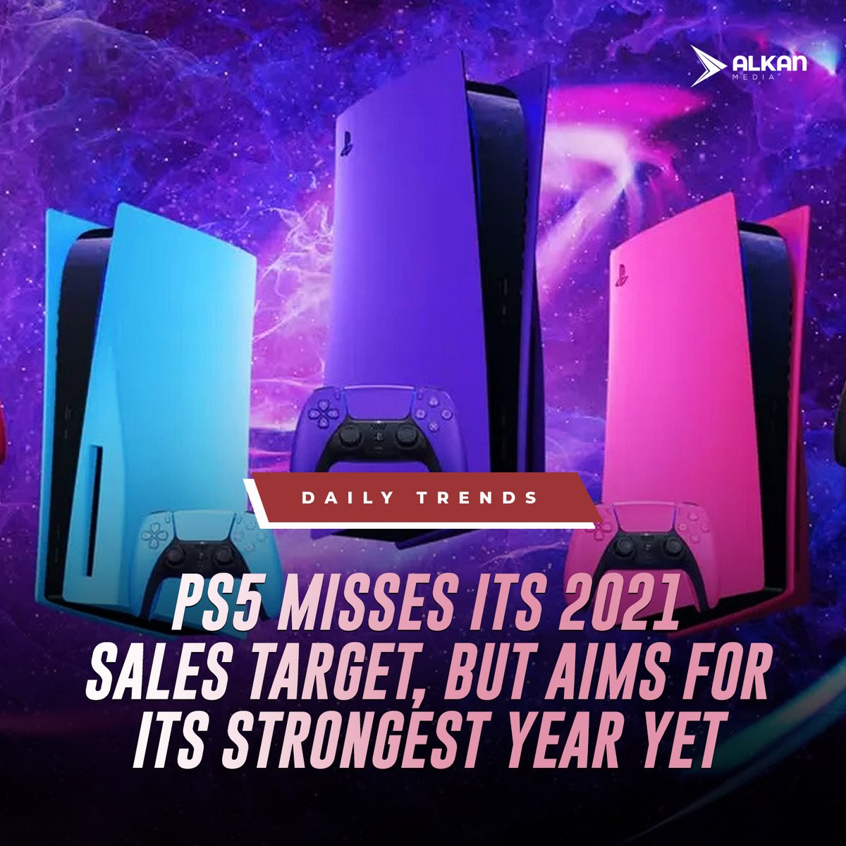 alkan_media's tweet photo. Sony originally forecasted selling 14.8 million units of PS5 hardware in its second year on the market, but Sony revealed in its latest financial earnings results that it instead sold 11.5 million units. #PS5 https://t.co/XIqvmBQLKs