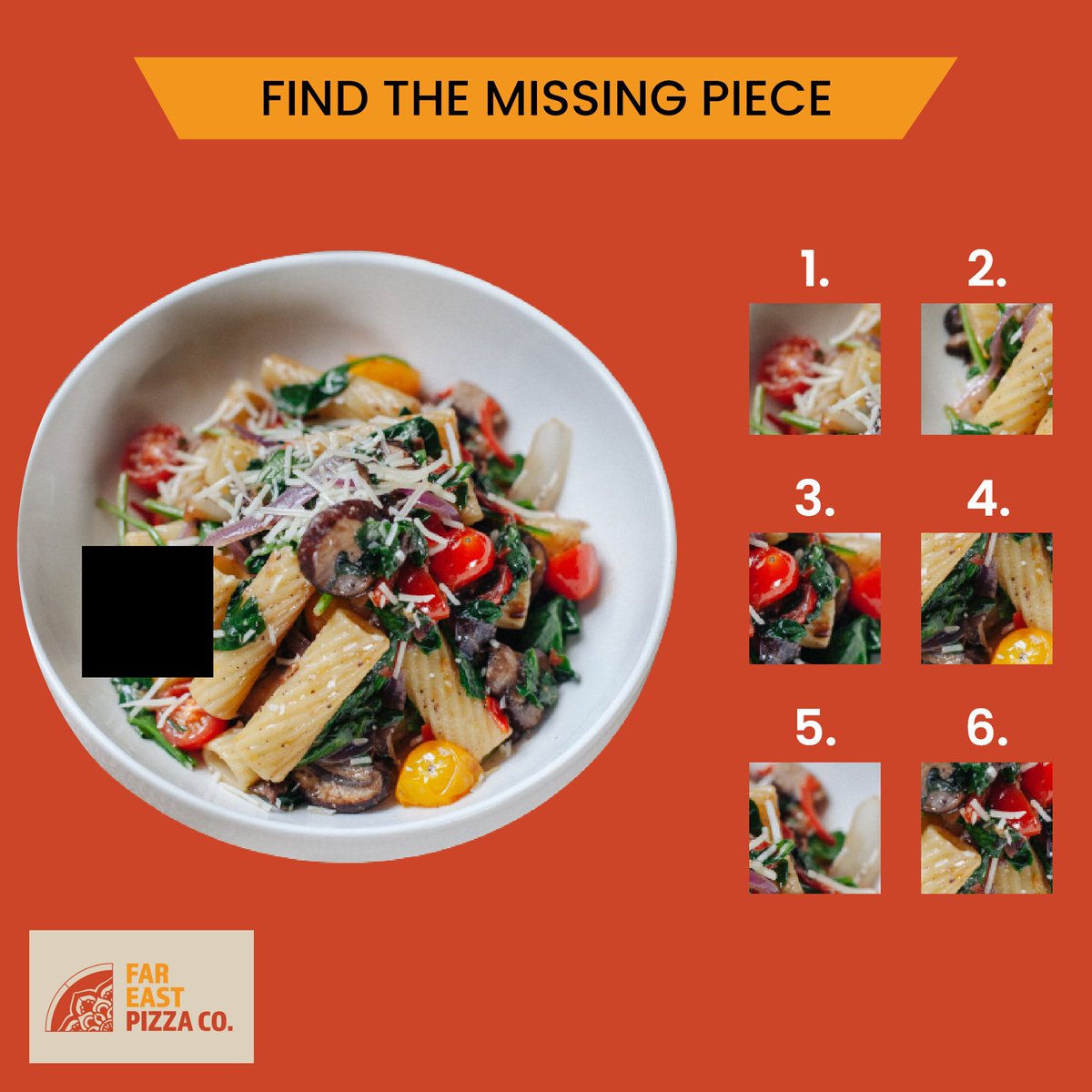 far_pizza's tweet photo. This #TuesdayTrivia we want you to find the missing piece. One lucky winner will receive a gift coupon from us!
Like, tag and share to increase your chances of winning.
.
#solve #tag #win #pizza #pasta #Italian #foodie #Funpizzakitchen #thecolony #texas https://t.co/NIcyjIObQy