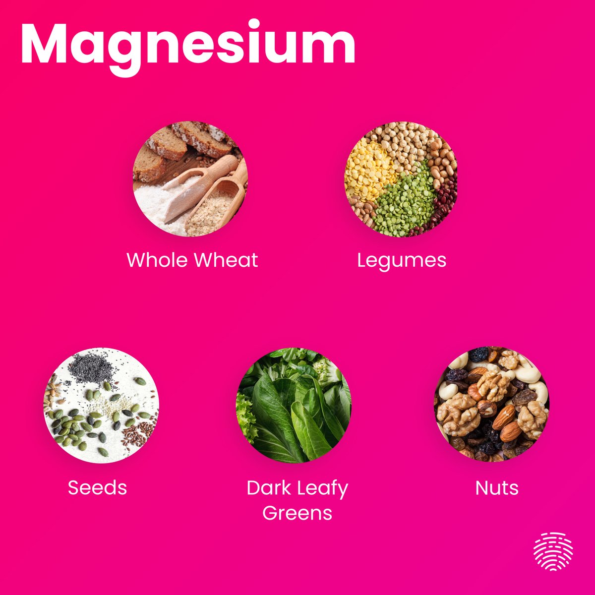 Magnesium is the fourth most abundant mineral in the body and assists with over 300 enzyme reactions, including regulation of blood pressure. 

Here's are some foods you can eat to provide your body with magnesium.