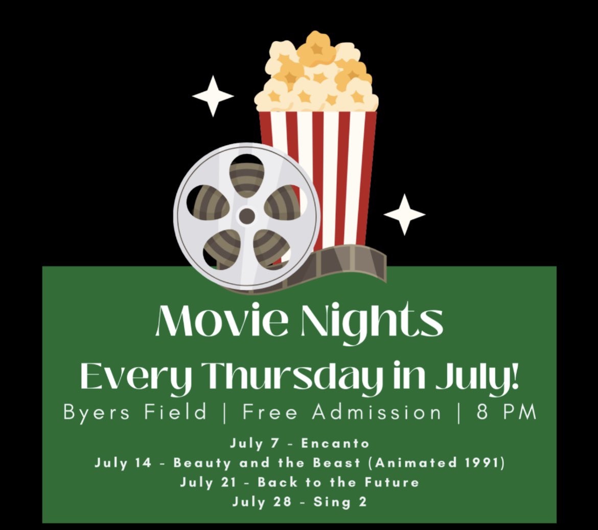 PCSD Movie Nights are coming!! Grab your popcorn! 🍿