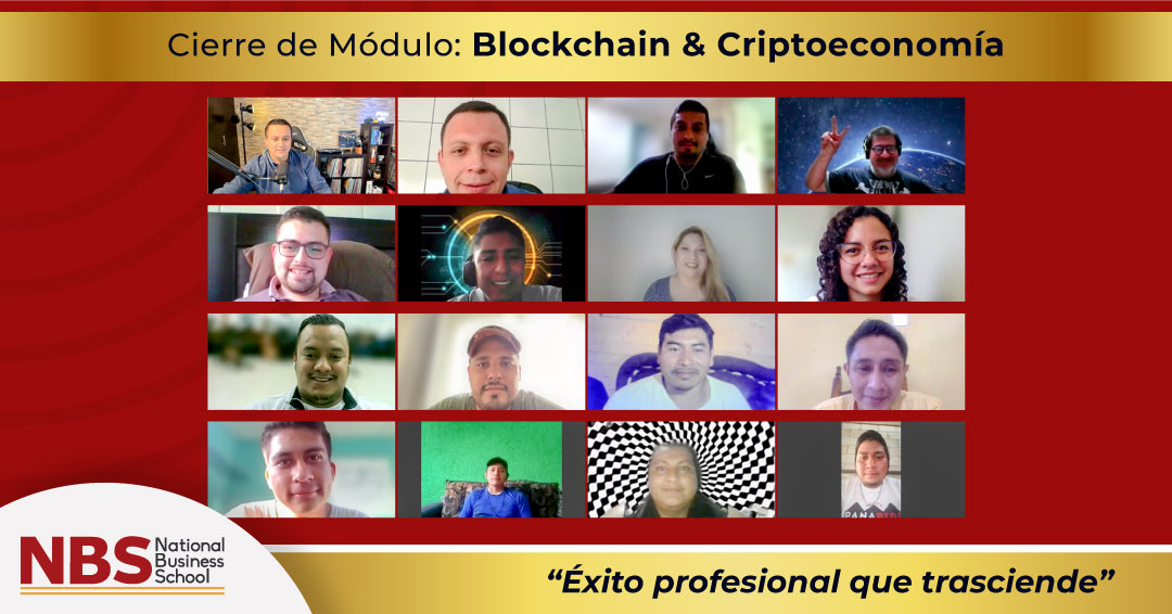 nbsgt's tweet photo. Felicitamos a los alumnos que culminaron nuestro nuevo módulo de estudio: Blockchain &amp; Criptoeconomía.
Los alumnos estudiaron la evolución de la tecnología Blockchain y el uso de Bitcoin.

¡NBS, éxito profesional que trasciende! https://t.co/iZ3MjrZDAR