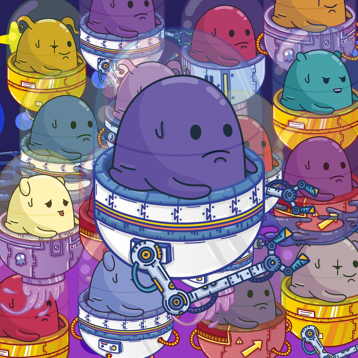 DoodlesSpaceInv's tweet photo. They are coming to invade everything 👽👾 
Their attack strategy is to send waves of 30 soldiers, the most experienced warriors are saved for the end of the invasion! 
First wave: Squad of 30 scouts are coming soon... 🔜
Please RT and follow me 🙏
#nft #NFTCommmunity
#opensea https://t.co/NNHtrgVUFi