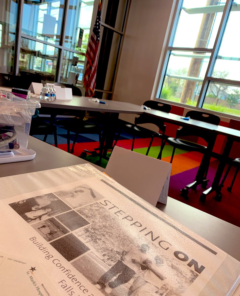 Gearing up for #Session4 of #steppingon @ Kearns Public Library #FallPrevention <a href="/SLCoGov/">Salt Lake County</a> <a href="/StMarksHosp/">St. Mark's Hospital</a> <a href="/MstarHealth/">MountainStar Healthcare</a> 👟👀