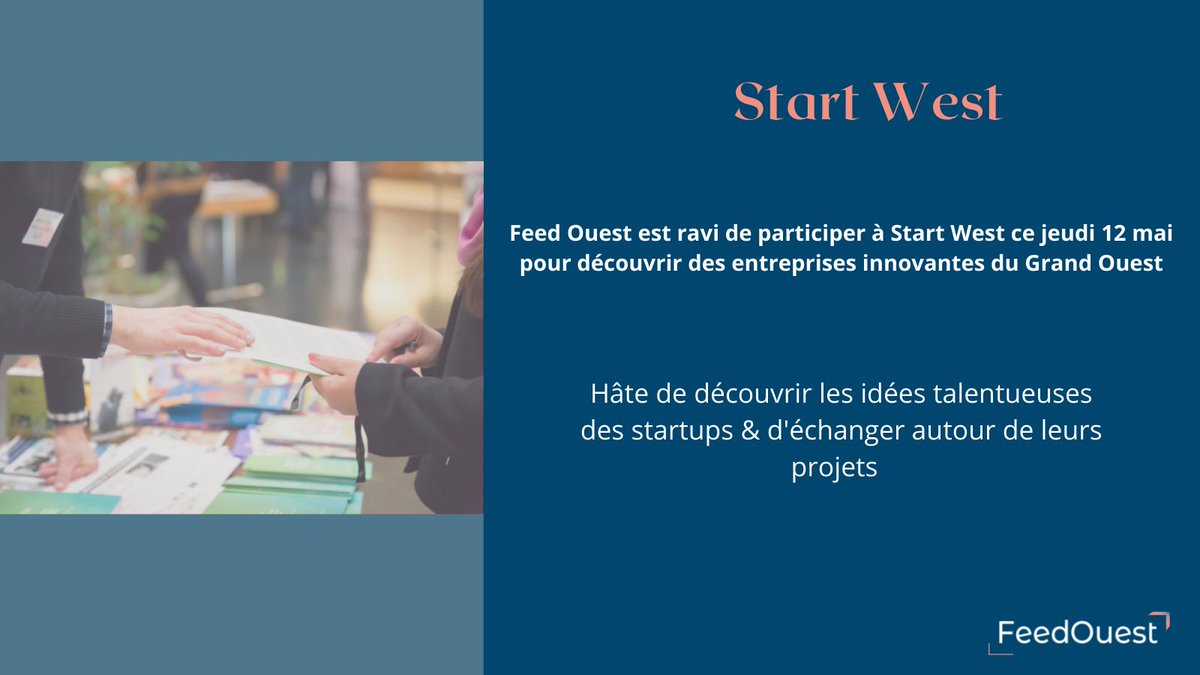 Très heureux d'être présent à #StartWest
start-west.com
#innovation #startup #rencontres #région #GrandOuest
