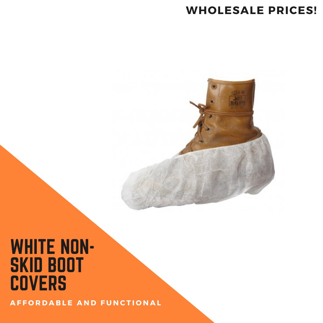 safety_apparel's tweet image. Protect your shoes from unwanted particles with our Non-Skid Boot Covers. They provide traction to help prevent slips in your working environments and are currently under our monthly specials at a reduced price! 

Shop now at ow.ly/xkj750J4bG2

#bootcovers #safetyapparel