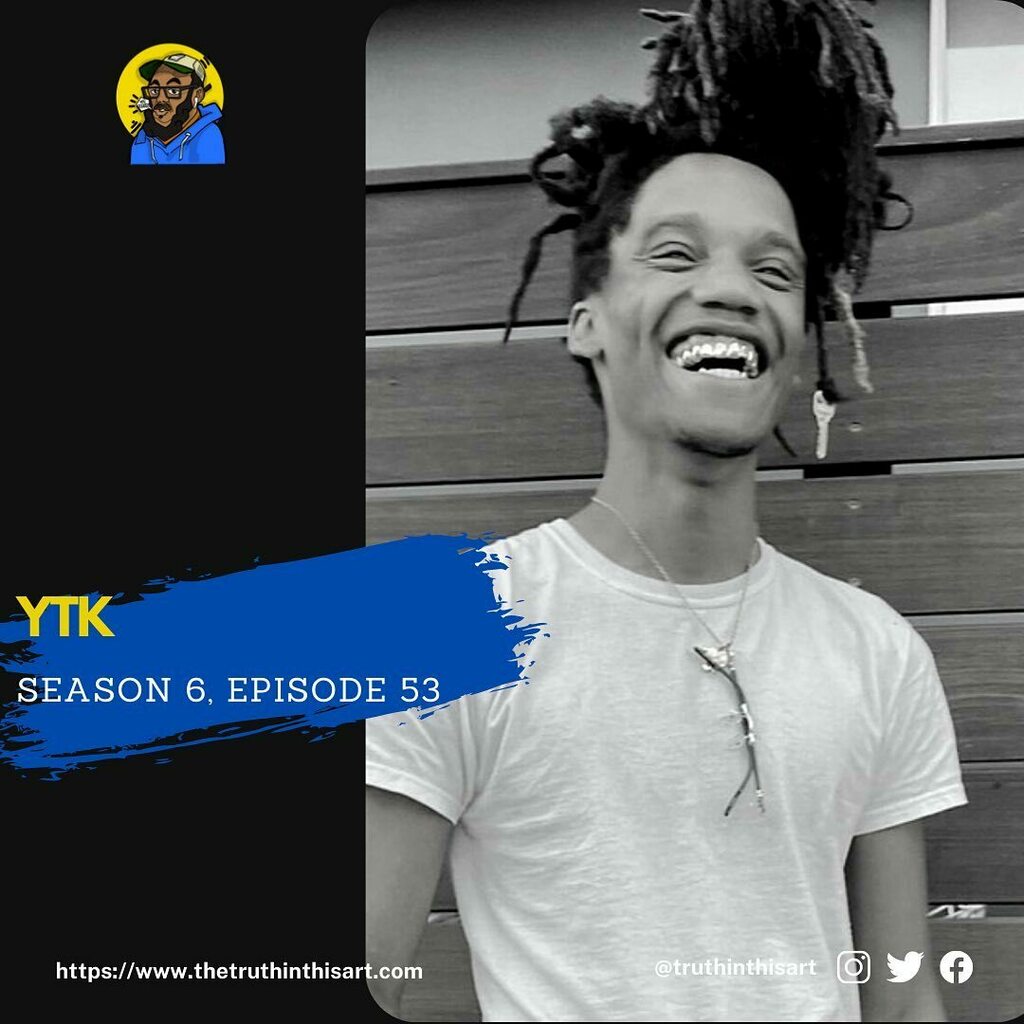 truthinthisart's tweet photo. Check out my new episode - I’m in conversation with the one and only @yeahytk 

#musician 
#rapper 
#poet 
#director
#multidisciplinaryartist 
#baltimoreartist 
#truthinthisart https://t.co/0jUOliOnGY https://t.co/KjIEEmw81S