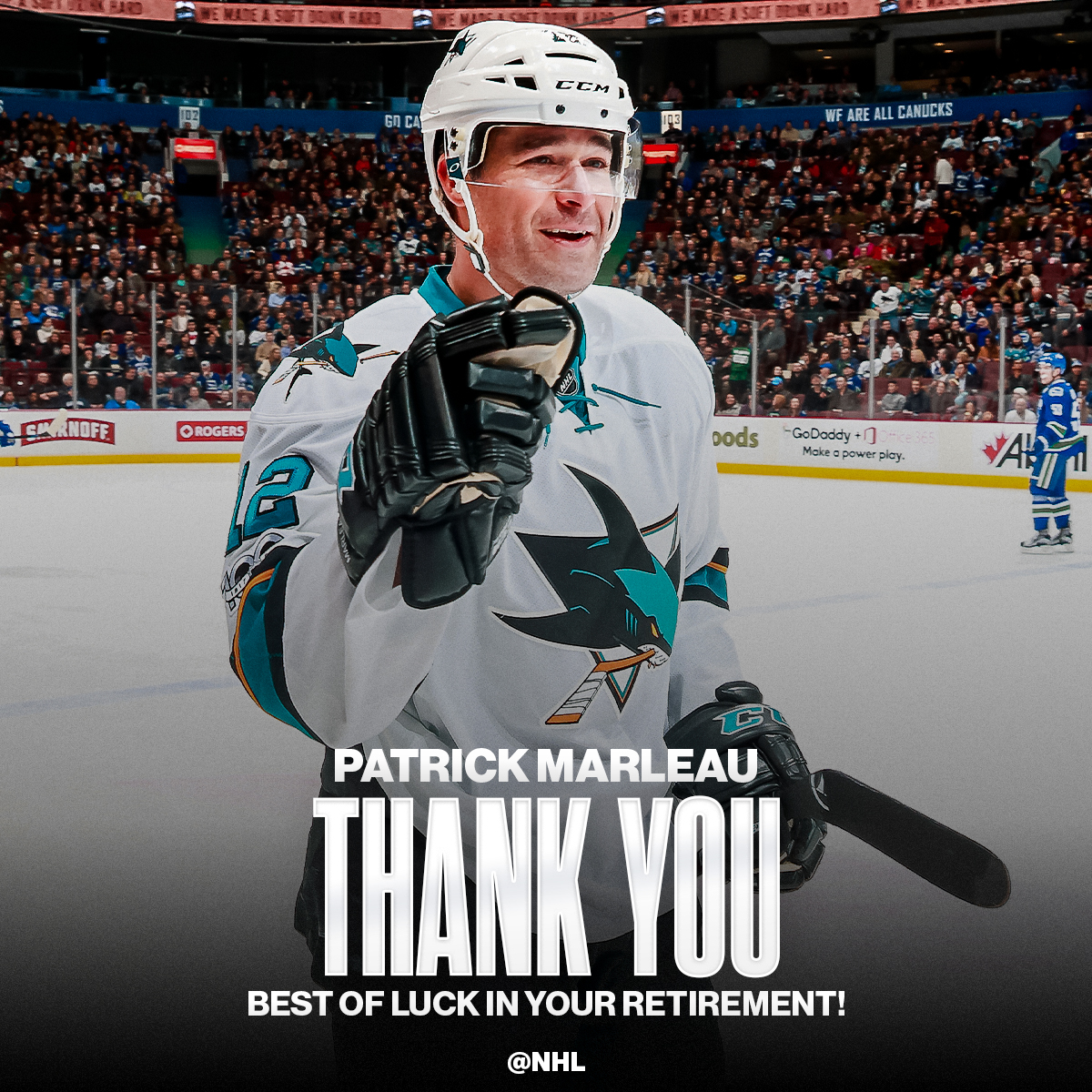 Patrick Marleau officially announces retirement: “Thank You, Hockey”, Sports