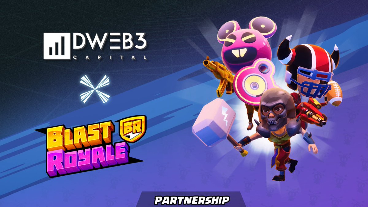blastroyale's tweet image. We&apos;re very happy to announce our partnership with @DWeb3Capital 💥

Until now DWeb3 have provided incredible support and advice in marketing, planning and launching Blast Royale, and we are looking forward to working together long-term 💪 

1/2