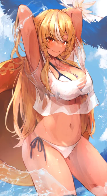 #同じ人が描いたとは思えない絵を貼る 
これ…実は両方ともサーチBANくらったんですよ 