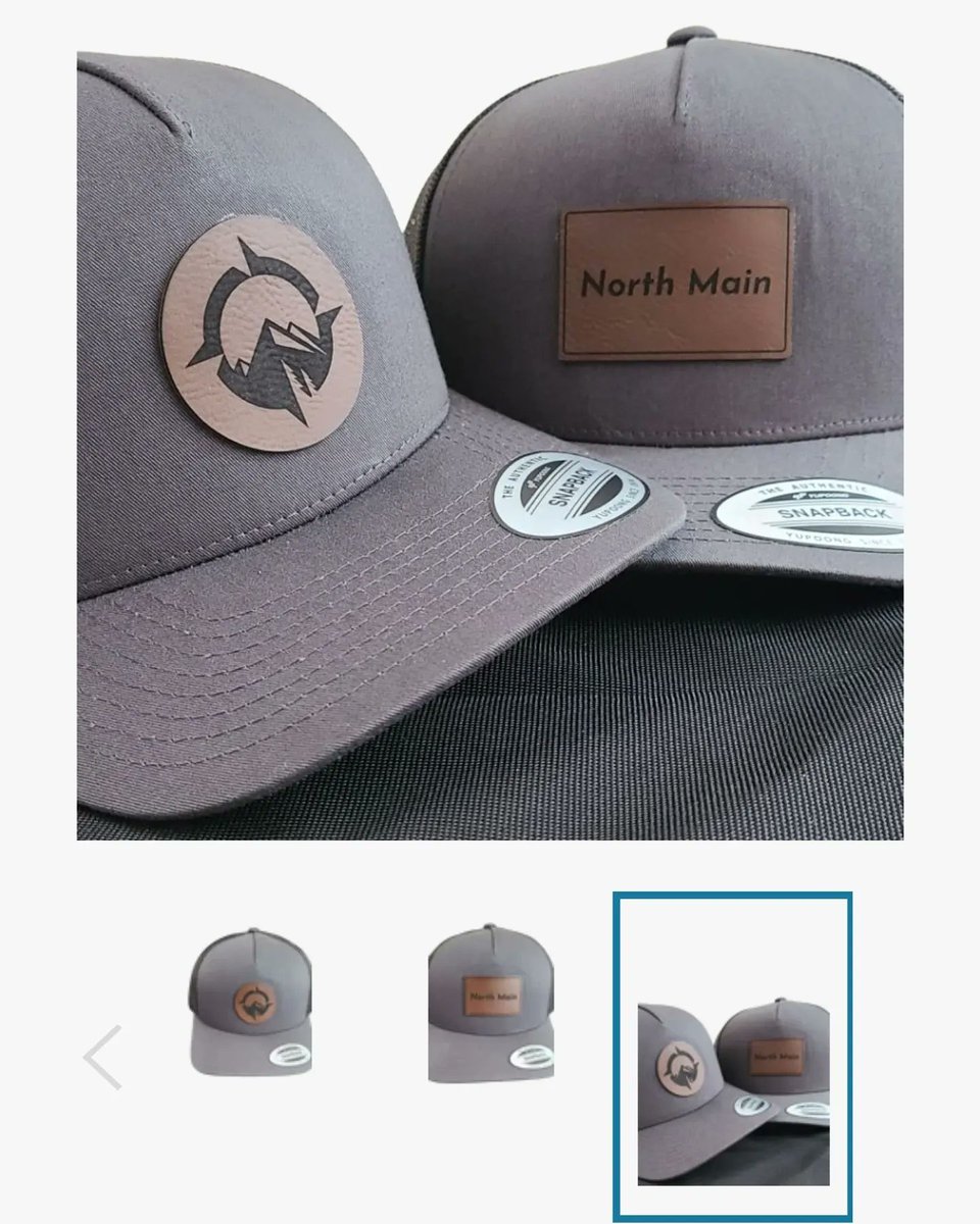 Northmain77's tweet photo. 🚨 NEW PRODUCT! 🚨 Leather patch hats available in white and charcoal. Circle or rectangle patch available! Run to https://t.co/GRCpeqEikt 🏃‍♂️ 🏃‍♀️ to get yours today! 
#patchhats #snapback #whiteyy18 #whiteyylovearmy https://t.co/vfHY8oEXtr