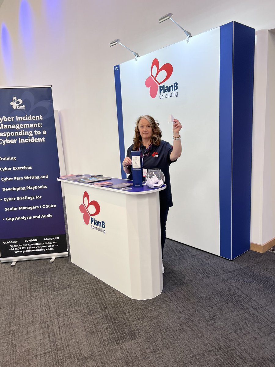 charliemb2's tweet photo. #CYBERUK22 Grand draw for todays bottle of Malt. The winner has been notified! https://t.co/Y71WRAecMr