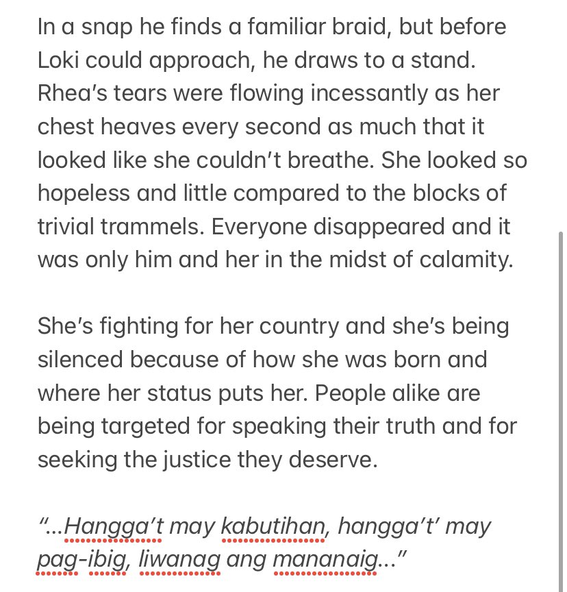 loreleirios_'s tweet photo. β #LoRhea: Speak Up
A short AU in the midst of a pivotal epoch for the Philippines. Never stop fighting. Never stop seeking for justice. And hereβs two of your many faves to remind you that. π·
#ProjectLOKI https://t.co/1IUNnoTpzr