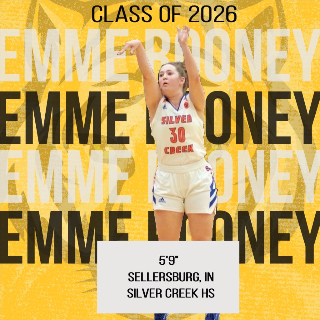 Help us to welcome the first member of the 2026 class, Emme Rooney!!