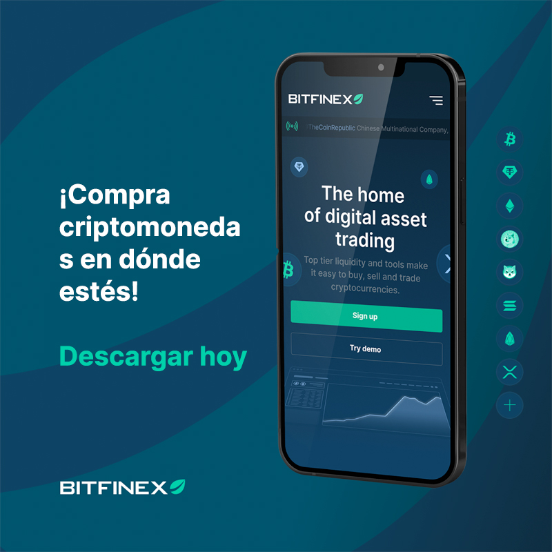 bitfinex's tweet photo. Compra Bitcoin con Tarjetas de Débito o Crédito: 

🚀 El Mercado de Bitcoin Más Líquido del Mundo Desde 2012
🖥️ Elegida por el Trader Profesional
✅ Haz trading con más de 170 Monedas Digitales

Descarga la Aplicación ➡️