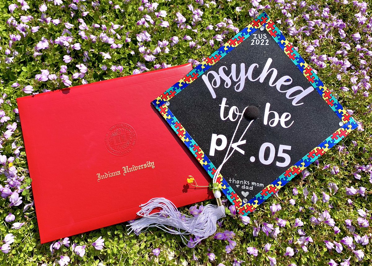 brooklyn0424's tweet photo. Psyched to be statistically significant as a future BCBAπ§ π§©
#IUgradcap22 #IUSGrad22 https://t.co/BdDFvK2w9F