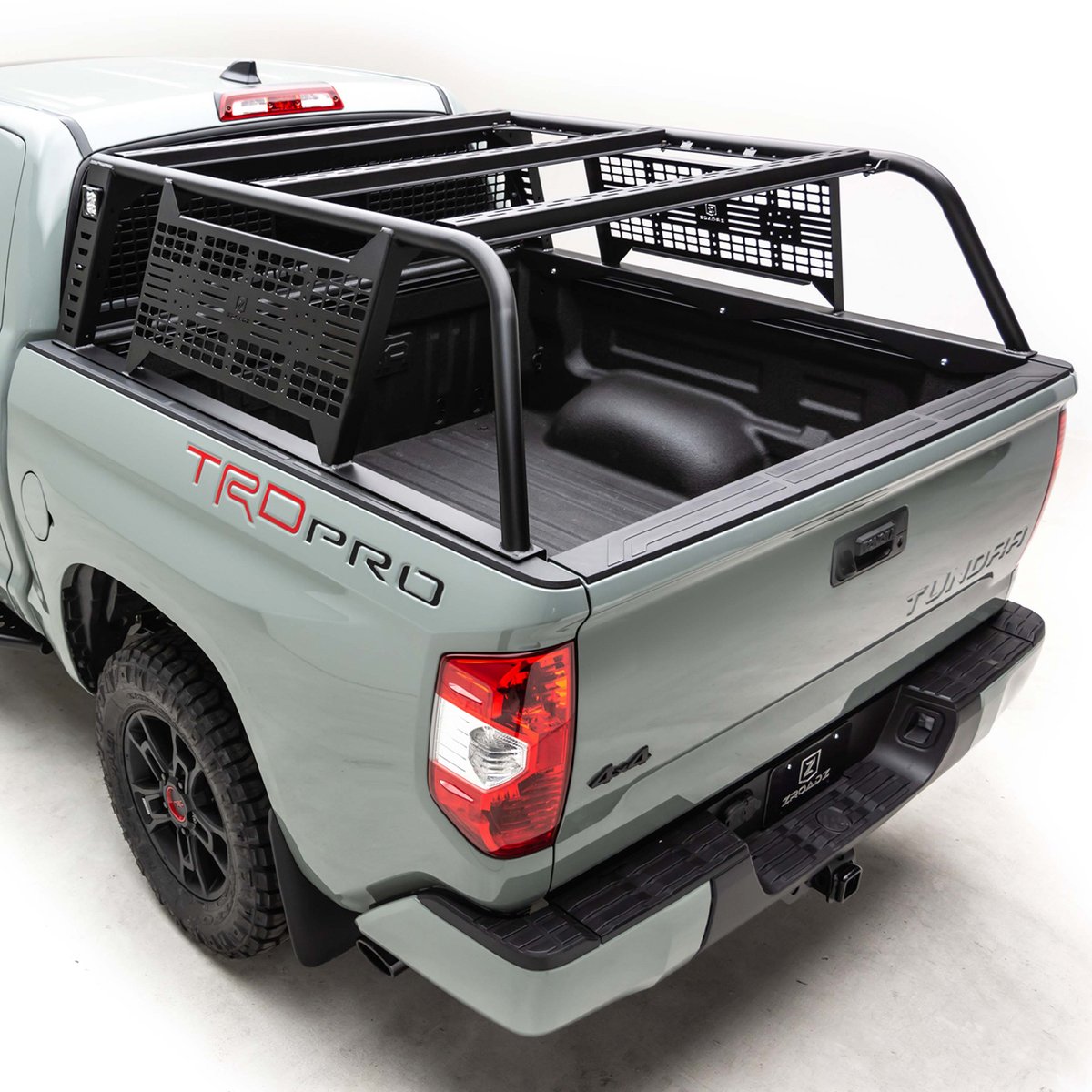 ZROADZOfficial's tweet photo. Introducing the newest member to the ZROADZ Overland Rack family. The all new MOLLE Overland Rack for 14-21 Toyota Tundra. Includes two oversized side MOLLE panels one full length rear window panel and two built in 3 inch LED cube lights.

#zroadz #Toyota #Tundra #overlanding https://t.co/aqW5SuaBeC