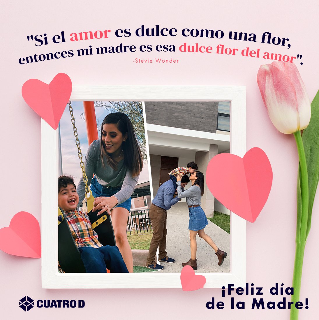 cuatrodmx's tweet photo. ¡Feliz día de la Madre les desea con todo cariño la familia Cuatro D!👩‍👦🥰 https://t.co/y8hxvGwh8v