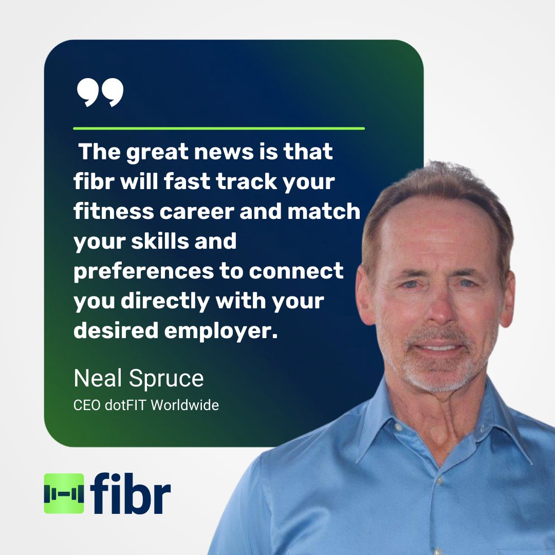 fibr_fit's tweet photo. Hey fibr fam! Hear it from the expert himself, Neal Spruce, the CEO of dotFIT on how fibr will revolutionize the fitness industry!

Coming very soon...Follow to stay updated!

@dotFITWorldWide #fitnessindustry #personaltrainer #fitness #dotfit #nealspruce #fitnesscommunity https://t.co/Gq11wwj5gI