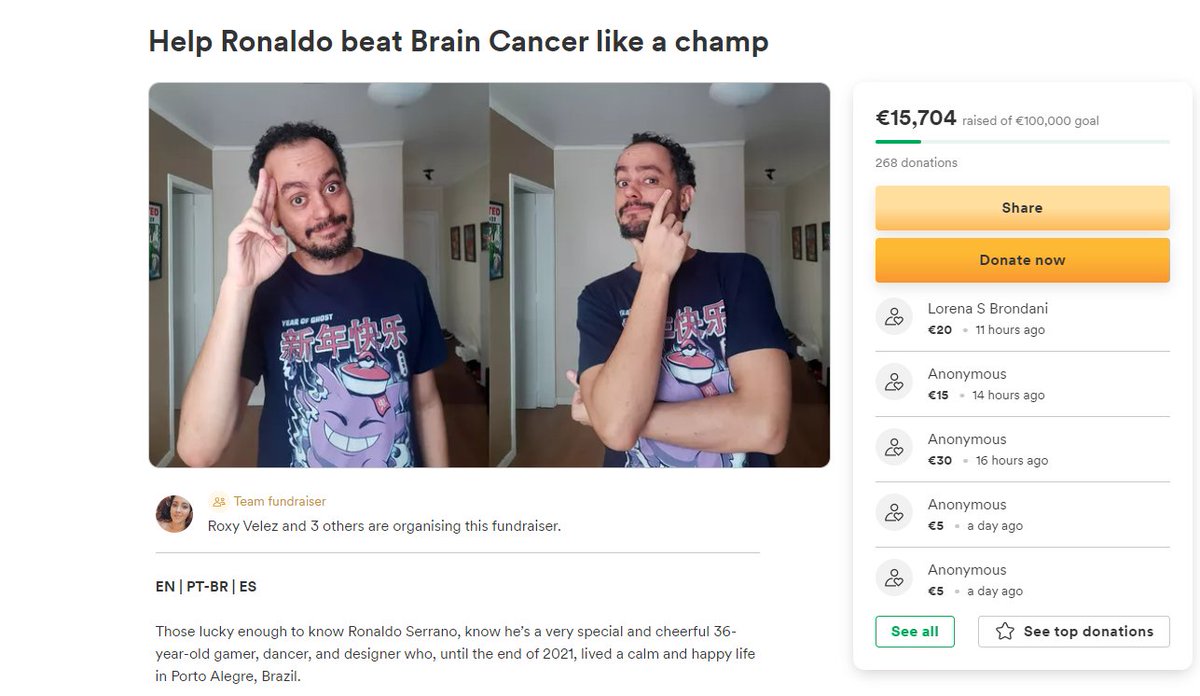 motionographer's tweet photo. How Cancer Changed a Motion Designer's life  https://t.co/Xsv8xE5Yr4
Roxy Vélez, Founder of Vexquisit Studio, joins us with her friend and colleague, Ronaldo Serrano to discuss Ronaldo's battle with cancer. #Cancer #GoFundMe #MotionDesign #MentalHealthAwarenessMonth https://t.co/E4lbTv0E2O