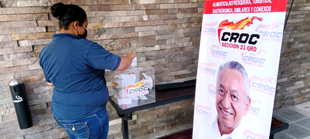 CROC_Nacional's tweet photo. #DemocraciaSindical | Cumpliendo con el proceso de democracia y transparencia, nuestros compañeros del Hotel Candlewood Querétaro realizaron la votación libre, secreto y directo para elegir a su delegado. #Sección21 https://t.co/ptwDs76Oss
