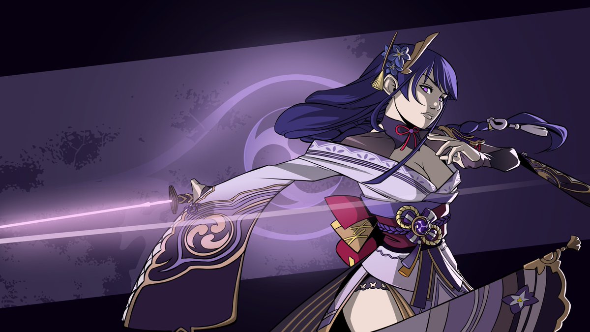 A drawing I did a while ago as a gift for a special person. It’s Raiden Shogun from Genshin Impact, I hope you like it!

#genshinimpact #baal #raidenshogun #gaming #digitalart #digitaldrawing #ei #archon <a href="/GenshinImpact/">Genshin Impact</a>