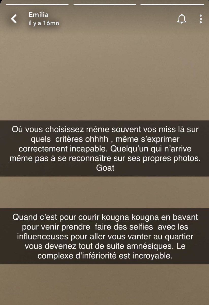 le_4eme_pouvoir's tweet photo. 🟢🌍🇨🇲: Sur @Snapchat, l'influenceuse camerounaise et femme d'affaires #CocoÉmilia a répondu aux propos dégradants de la Miss Cameroun 2022 #Julia #Samantha #Edima sur les antennes de @vision4_tv dimanche dernier. #dubaiportapotty #Dubai https://t.co/8Hv1Xg8deF