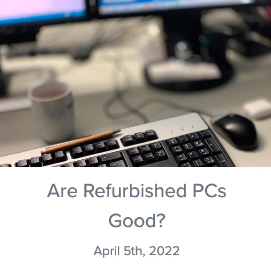 🤔Are you considering a refurbished computer but unsure if they are any good?

🙋‍♂️Check out our latest article and decide for yourself!

👀Let us know what you decide in the comments

zcu.io/WHZM

#Techfident #Tech #Blog #RefurbishedPC