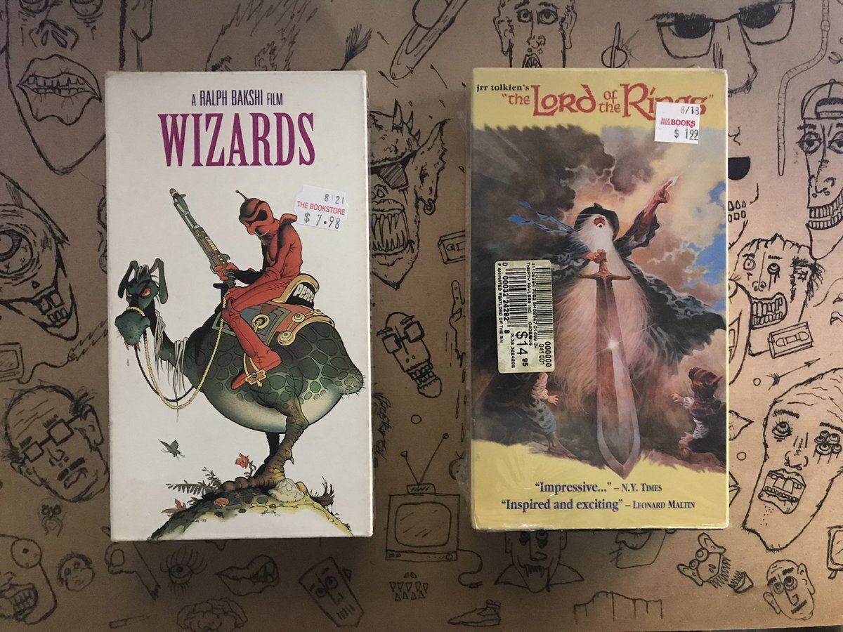 Where are the #RalphBakshi fans? #vhs