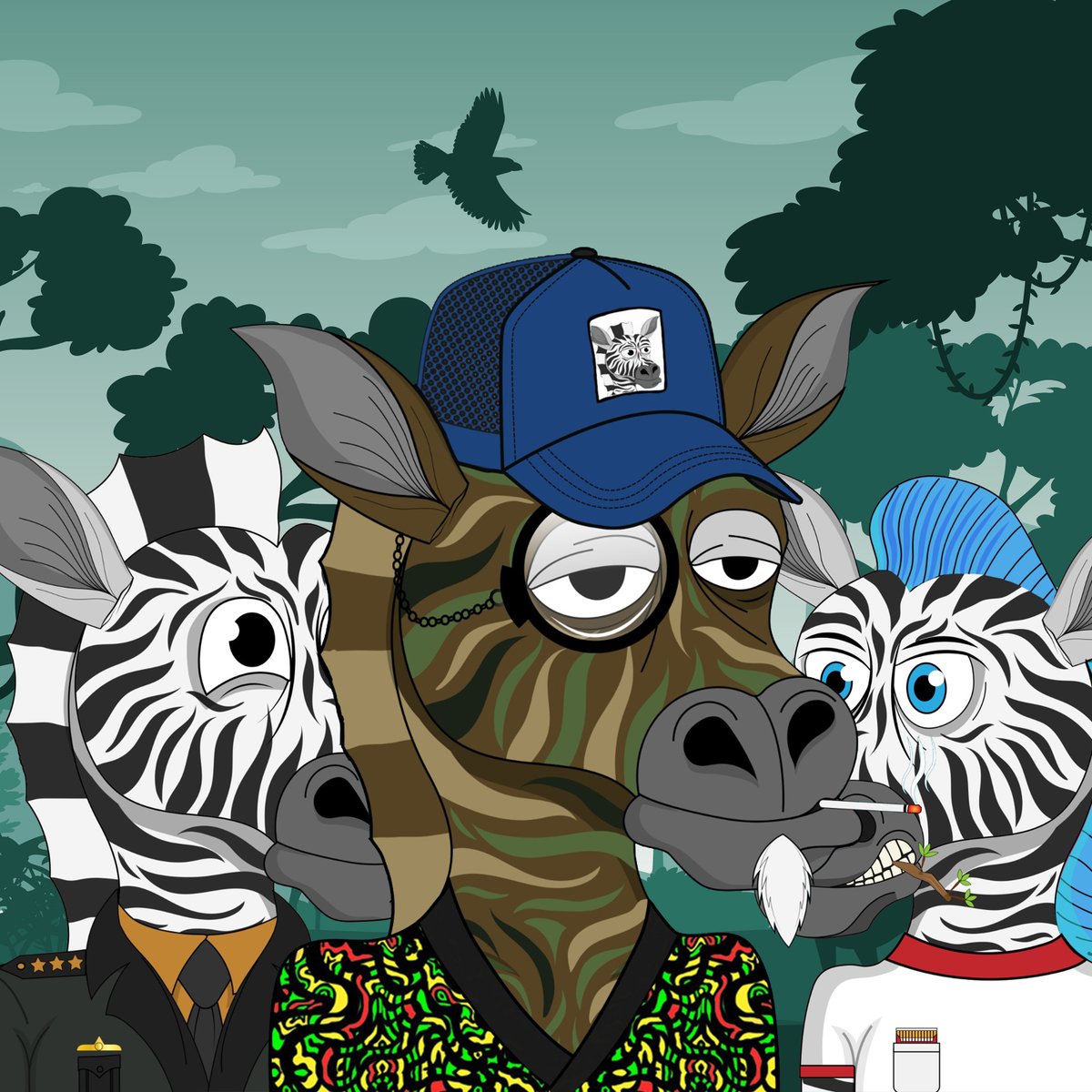 ZZebraSociety's tweet photo. There is nothing like starting the week off with a proud “@ZZebraSociety” PFP with insane utility.

These Zebras mean business, and things are just getting started. 

Get OG consideration by commenting with your best Zebra pic. 

#NFTArt #NFTUtility https://t.co/C7QFSzuvZ8
