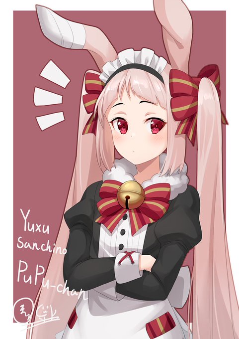 ユゥさん(@yuxu_go8)ちのププちゃん 