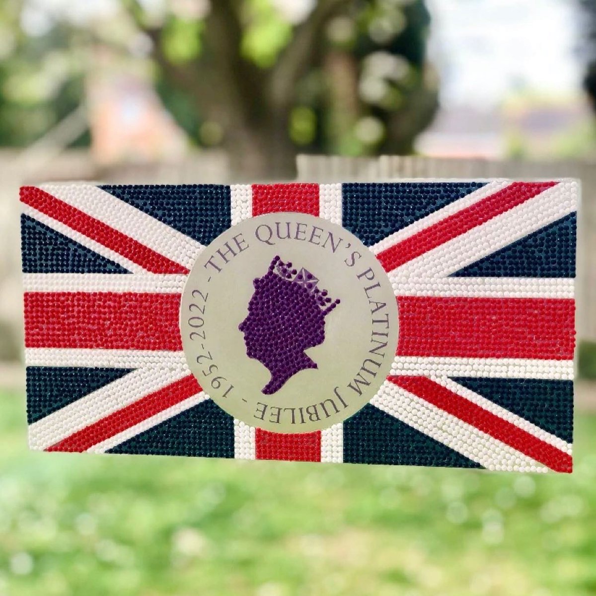 TheCraftersEmpo's tweet photo. Have you started preparing your decorations for The Queen’s #PlatinumJubilee, if not why not get into the spirit with these beautiful Crystal art Platinum Jubilee flags available in all of our stores by #craftbuddyuk #oxoncraftersemporium https://t.co/YAqcYLOqX4