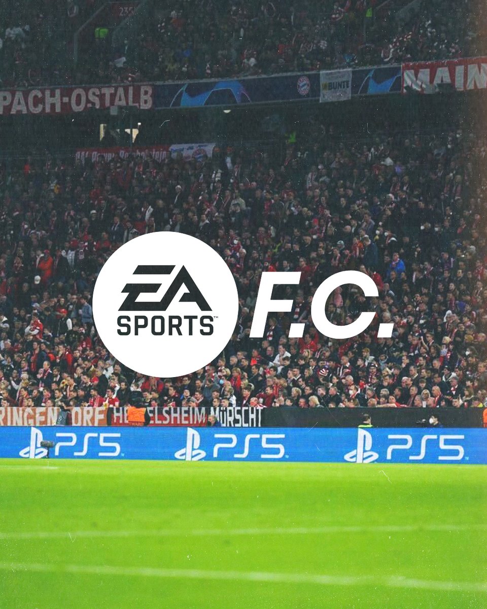 PlayStation's tweet photo. @EASPORTSFIFA We’re in the club #EASPORTSFC https://t.co/3EzmyJ4fui