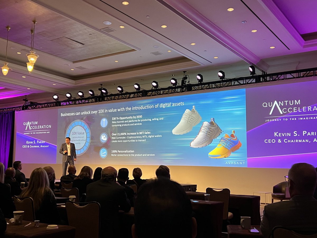 andyjankowski's tweet photo. Companies will unlock 10x value in digital assets. From wearing your digital โฆ@Nikeโฉ shoes on your #gaming avatar to buying the virtual house next to โฆโฆ@SnoopDoggโฉ for $500k Invest? โฆ@Avasantโฉ building #Avaverse โฆ@kevinparikhโฉ #empowerbeyond https://t.co/ONjkZE8TFk