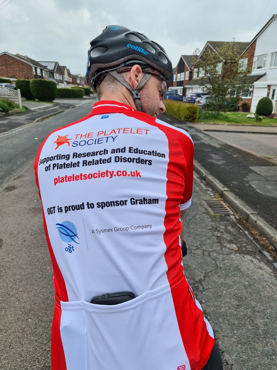 🚴 Thanks to @OxfordGeneTech,who are proudly sponsoring Graham on his #RideLondon bike race! Graham, a Field Application Specialist at OGT, is cycling & #fundraising for the @plateletsociety Good luck to @ghphotographer & our other 2 riders! Sponsor here bit.ly/3spmQFn