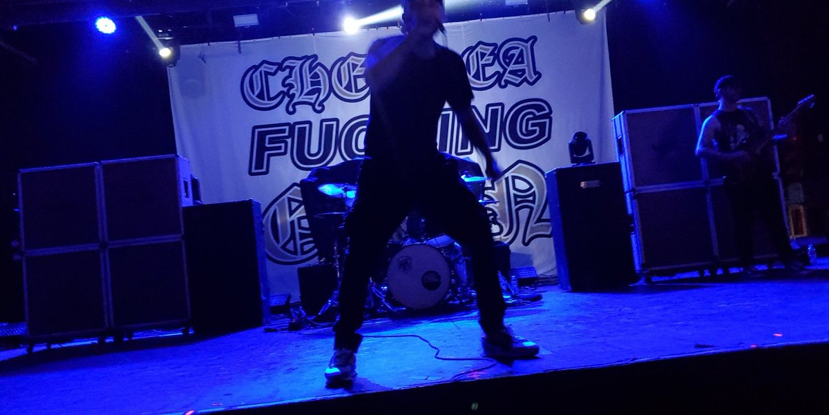 Great show <a href="/ChelseaGrinUT/">Chelsea Grin</a>, thanks for the pick thrown too, you guys fucking killed it!