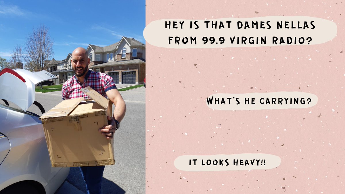 JoannesHouse's tweet photo. An AMAZING start to our week!!
@DamesNellas from 99.9 Virgin Radio dropped by DYS with an armful of ‘on-trend’ sneakers.
Read the full story on Fb or IG @durhamyouthservices https://t.co/v6paAlIHO3