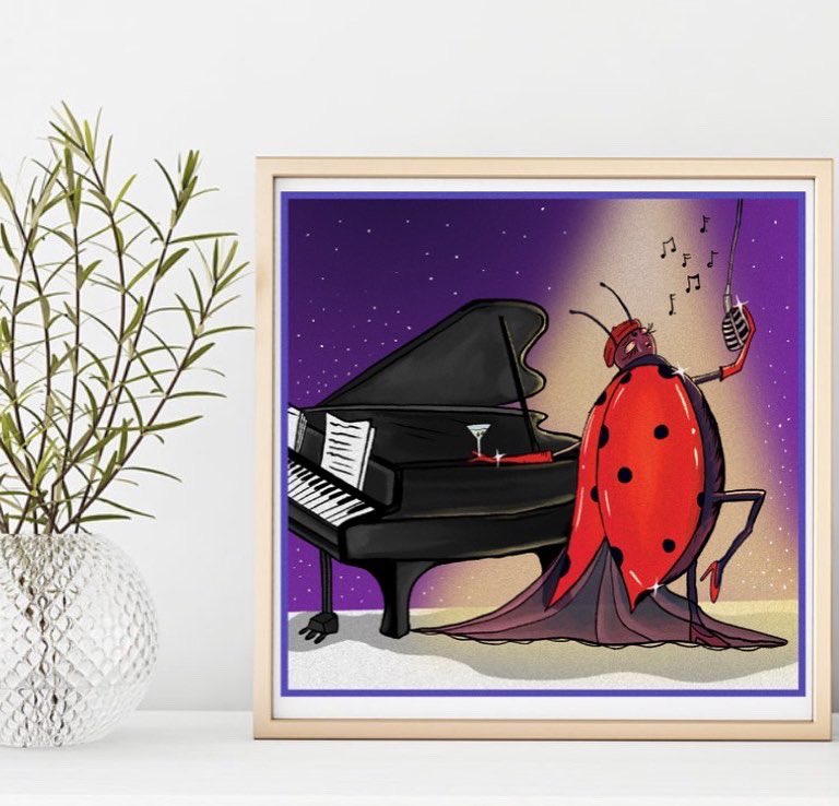 danigdoodle's tweet photo. I drew a french ladybug singing sorrowfully at a bug club πΈ
.
On Etsy now!πππΌ
https://t.co/mkRZKIjVhp
.
.
.
.
#bugart #bugartcards #bugartwork #newart #smallbusiness #smallbusinessowner #buyonetsy #buynow #buyart #tiktokartist #tiktokartist https://t.co/s3hwi4Vj0V