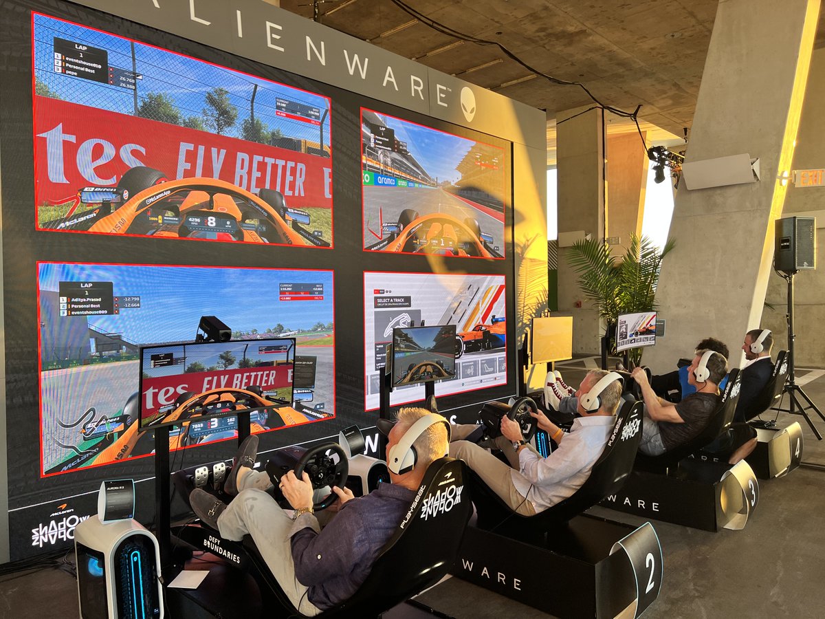 ICE_Markets's tweet photo. ICE’s own @chrisedmonds and @Polioptics were revved up to be at the inaugural #MiamiGP cheering on our racing partners at @McLarenF1 🏎 🏁 All of us at ICE will be rooting for you in Spain! 🇪🇸 #ICEMakeTheConnection #McLaren https://t.co/0tIpe9xSoi